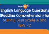 English Comprehension