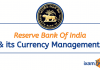 Reserve Bank of India: Currency Management