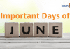 Important Days of June