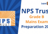 NPS Trust Mains Exam Preparation 2021. Preparation Tips.