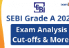 SEBI Grade A Exam Analysis 2020.