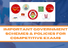 Important Government Schemes & Policies for Competitive Exams