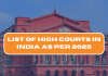 List of High Courts in India As Per 2024 (1)
